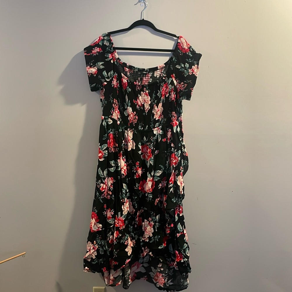 Off the shoulders dress